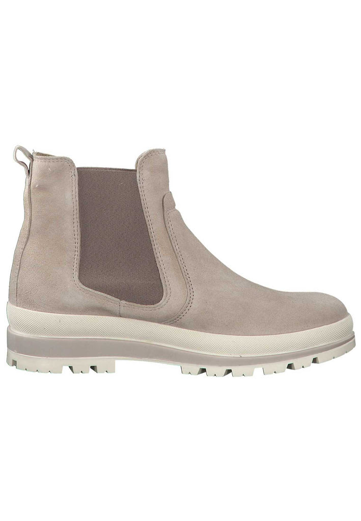 Tamaris Stiefelette Leder Taupe - surf4shoes