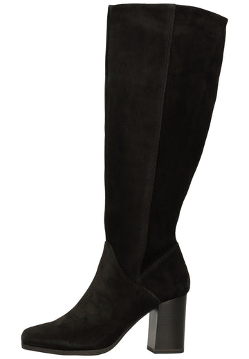 Tamaris Stiefel Leder Schwarz - surf4shoes