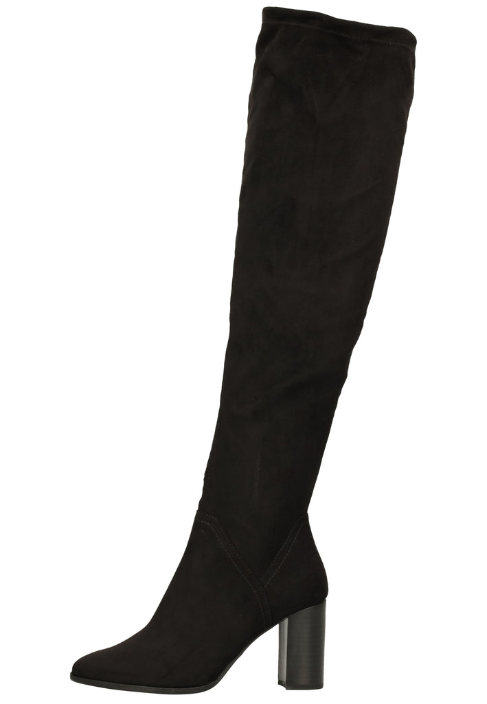 Tamaris Stiefel Textil Schwarz - surf4shoes