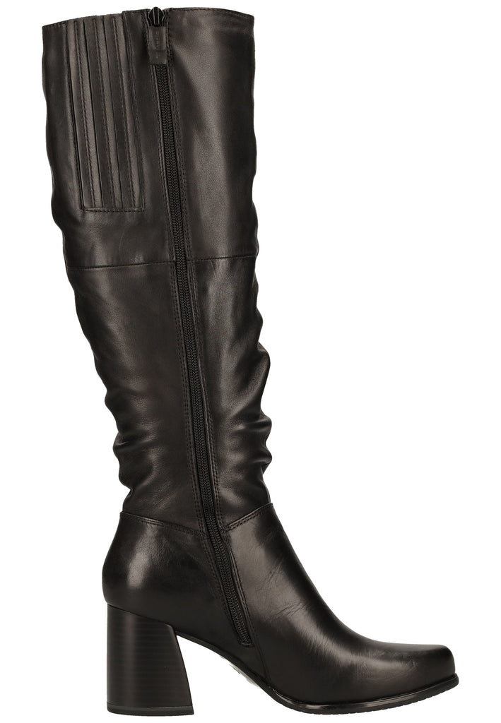 Tamaris Stiefel Leder Schwarz - surf4shoes