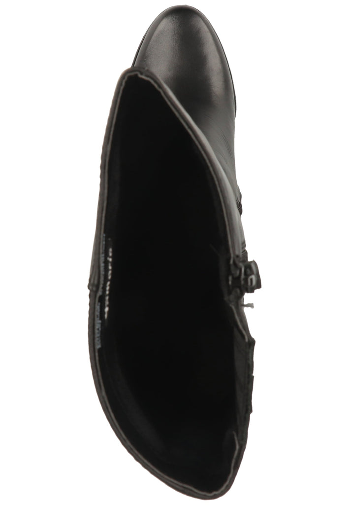Tamaris Stiefel Leder Schwarz - surf4shoes