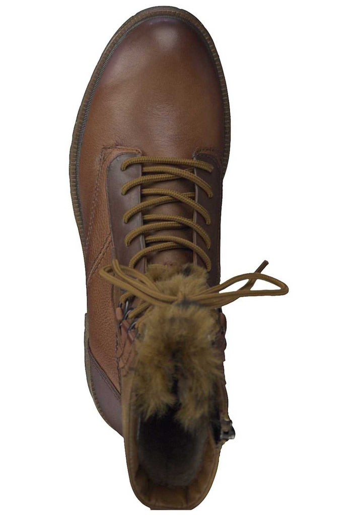 Tamaris Stiefelette Leder/Textil Brandy Warmfutter - surf4shoes