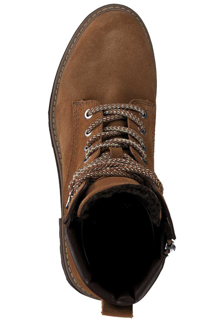 Tamaris Stiefelette Leder/Synthetik Muscat Warmfutter - surf4shoes