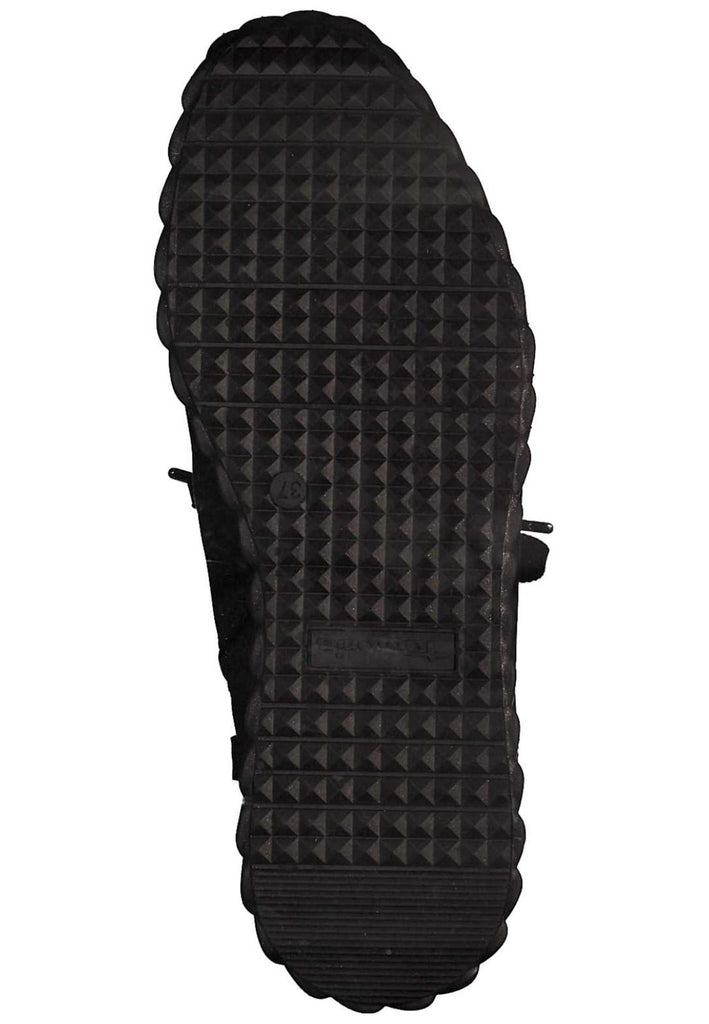 Tamaris Stiefelette Leder/Textil Schwarz Warmfutter - surf4shoes