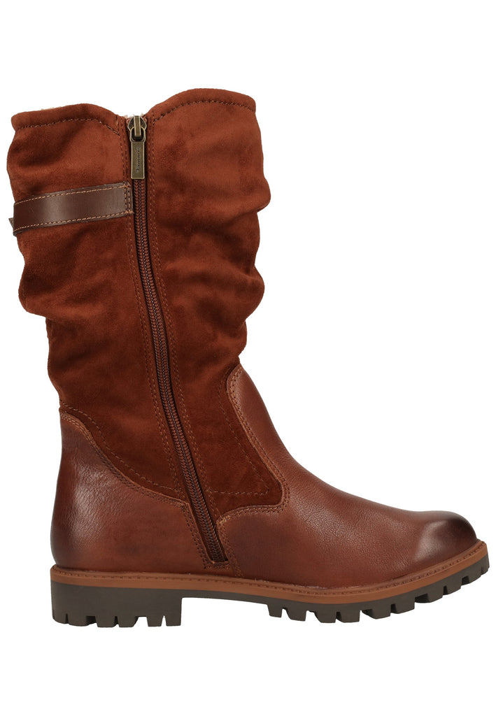 Tamaris Stiefel Leder/Textil Brandy Warmfutter - surf4shoes