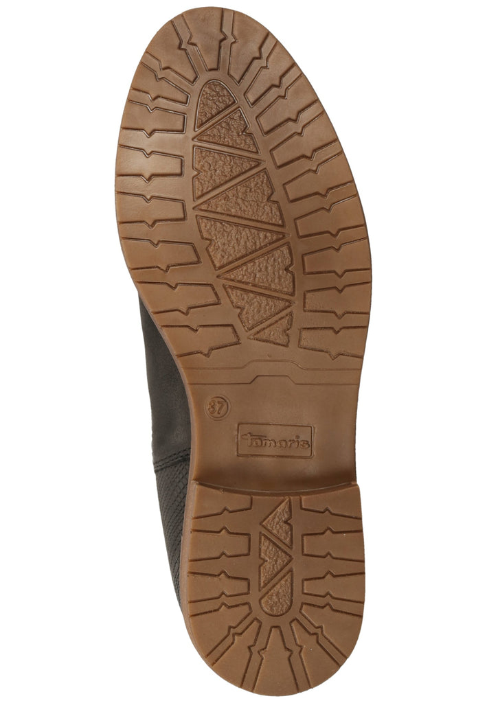 Tamaris Stiefelette Leder/Textil Dunkelblau - surf4shoes