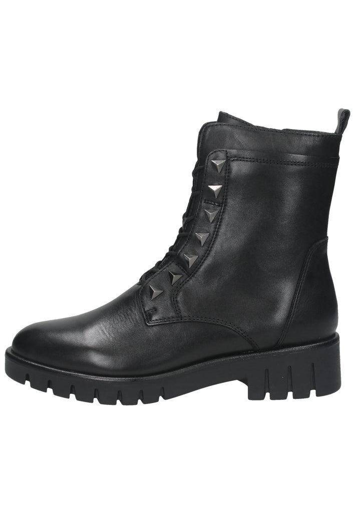 Tamaris Stiefelette Leder Schwarz - surf4shoes