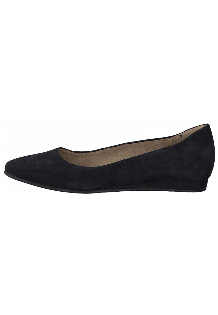 Tamaris Ballerinas Leder Navy - surf4shoes