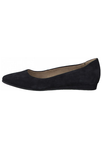 Tamaris Ballerinas Leder Navy - surf4shoes