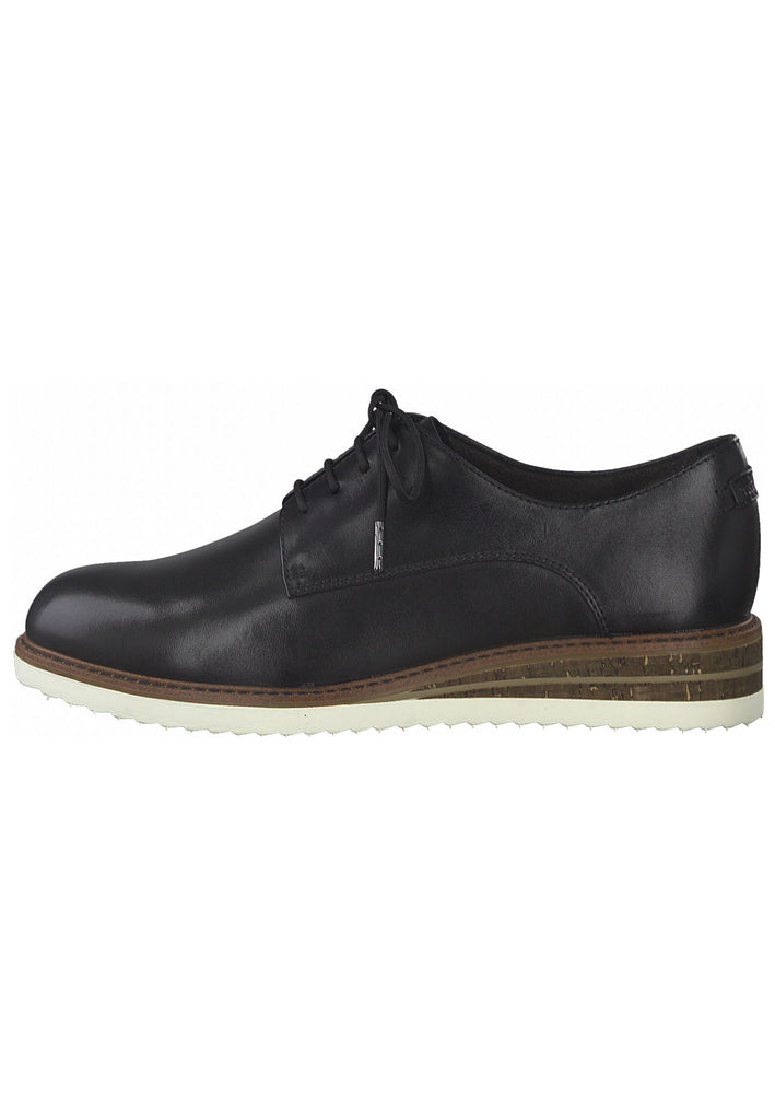 Tamaris Halbschuhe Glattleder Schwarz - surf4shoes
