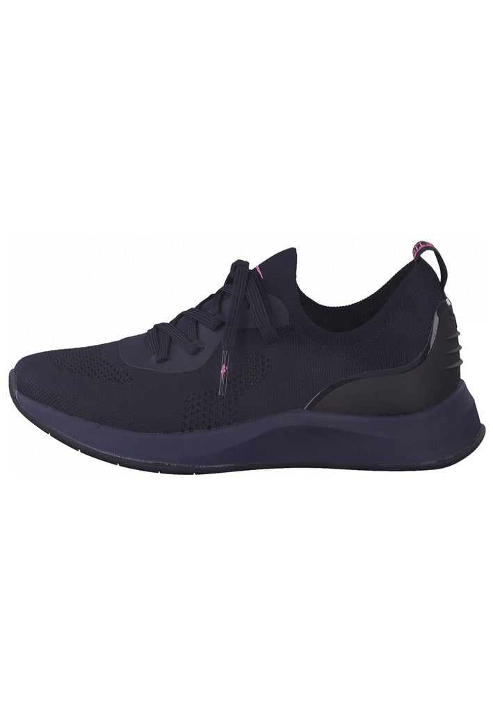 Tamaris Sneaker Lederimitat/Textil Navy - surf4shoes