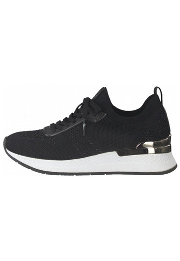 Tamaris Sneaker Mesh Schwarz/Grau - surf4shoes