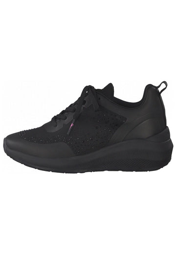 Tamaris Sneaker Textil Schwarz - surf4shoes