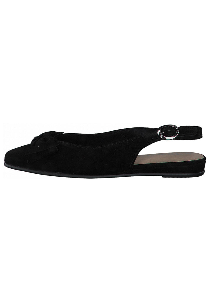 Tamaris Ballerinas Leder Schwarz - surf4shoes
