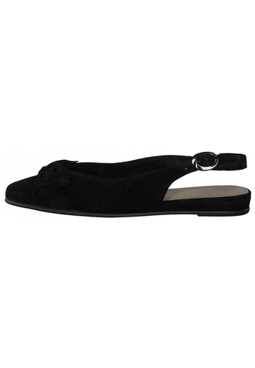 Tamaris Ballerinas Leder Schwarz - surf4shoes