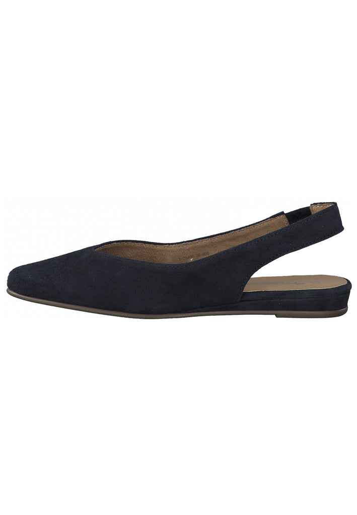 Tamaris Ballerinas Leder Navy - surf4shoes