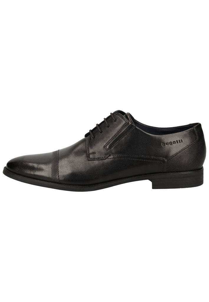 Bugatti Businessschuhe Nappaleder Schwarz - surf4shoes