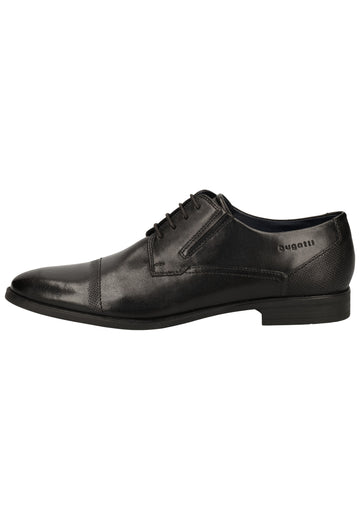 Bugatti Businessschuhe Nappaleder Schwarz - surf4shoes