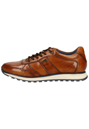 Bugatti Sneaker Glattleder Cognac - surf4shoes