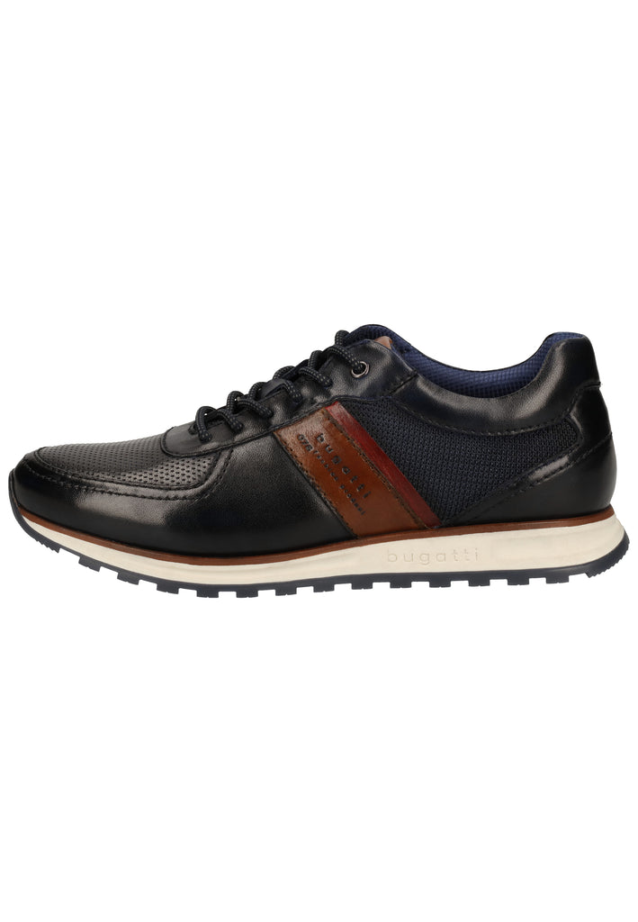 Bugatti Sneaker Glattleder Dark Blue - surf4shoes