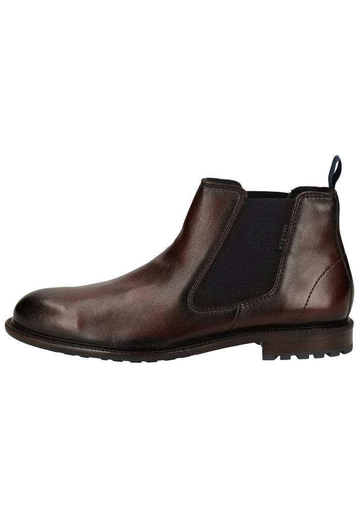 Bugatti Stiefelette Glattleder Mittelbraun - surf4shoes