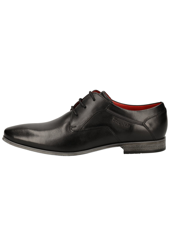 Bugatti Businessschuhe Leder Schwarz - surf4shoes
