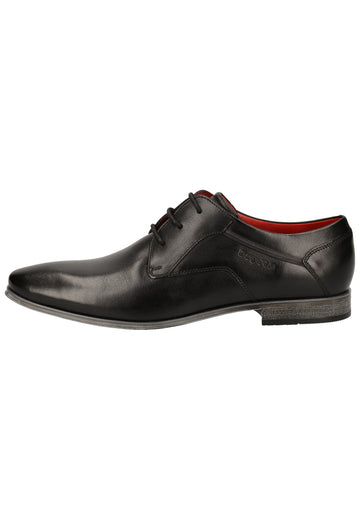 Bugatti Businessschuhe Leder Schwarz - surf4shoes