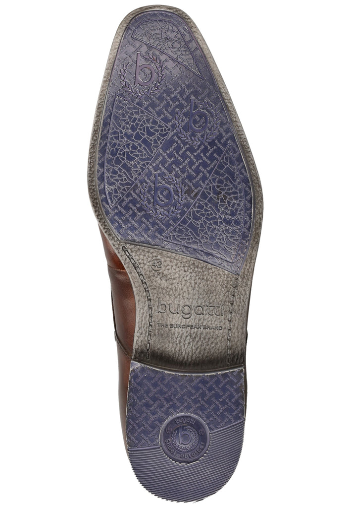 Bugatti Businessschuhe Glattleder Brown - surf4shoes