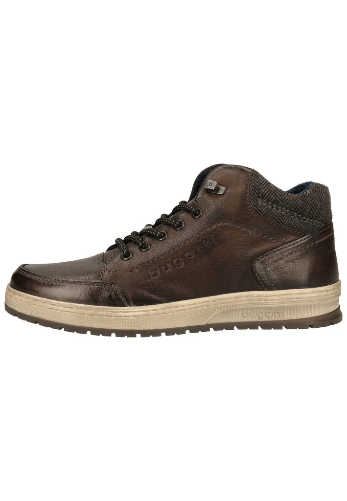 Bugatti Sneaker Glattleder Dunkelgrau Warmfutter - surf4shoes