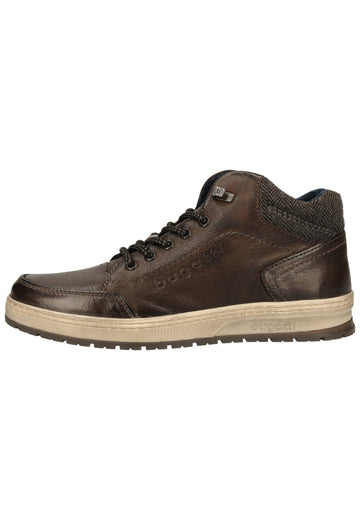 Bugatti Sneaker Glattleder Dunkelgrau Warmfutter - surf4shoes