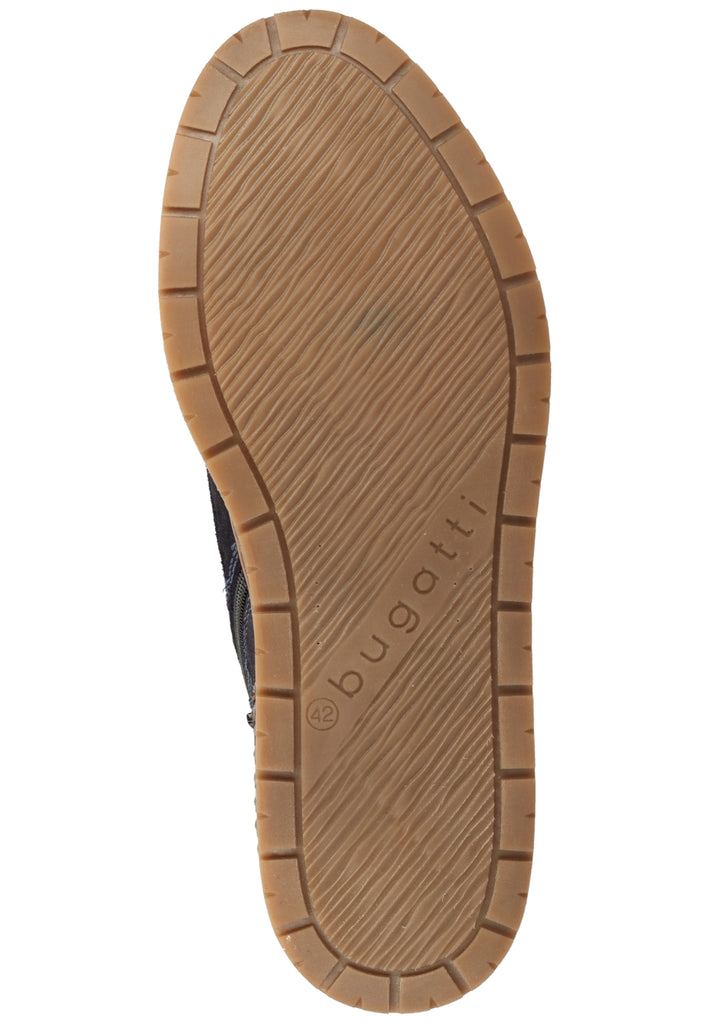 Bugatti Stiefelette Veloursleder Dark Blue Warmfutter - surf4shoes