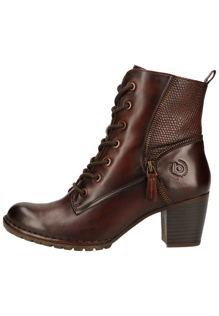 Bugatti Stiefelette Glattleder Mittelbraun - surf4shoes