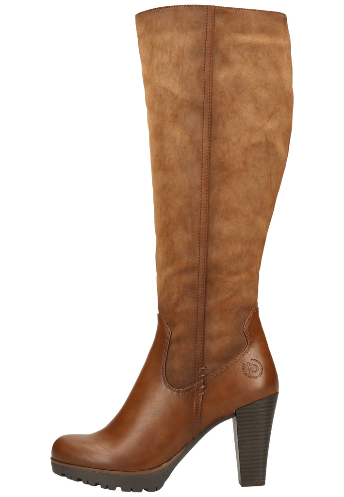 Bugatti Stiefel Lederimitat Cognac - surf4shoes