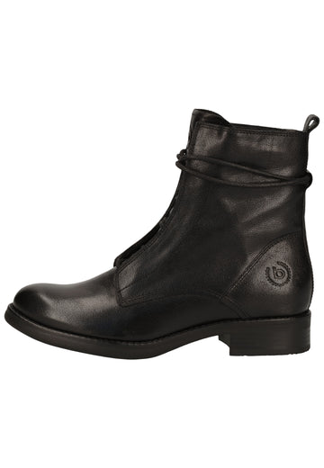 Bugatti Stiefelette Nappaleder Schwarz - surf4shoes