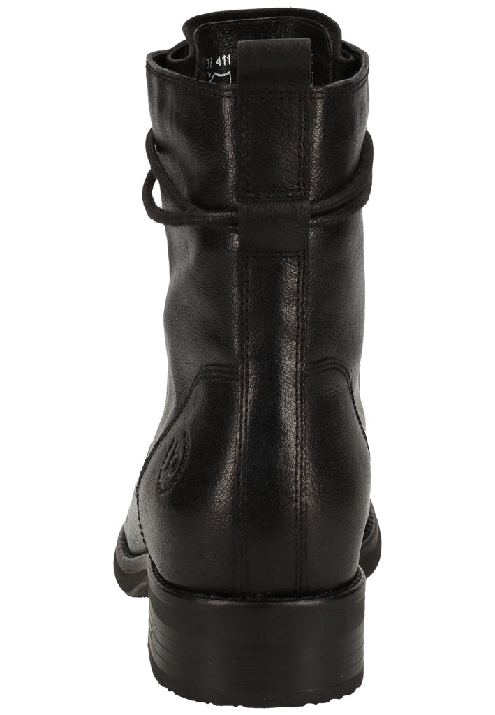 Bugatti Stiefelette Nappaleder Schwarz - surf4shoes