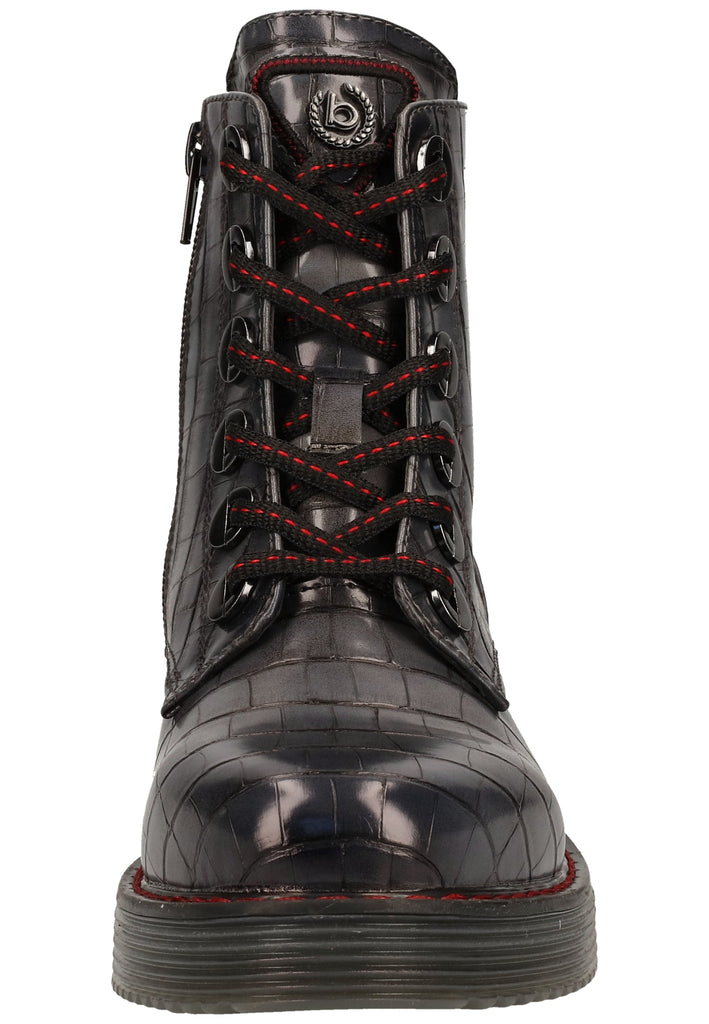 Bugatti Stiefelette Lederimitat Grau - surf4shoes
