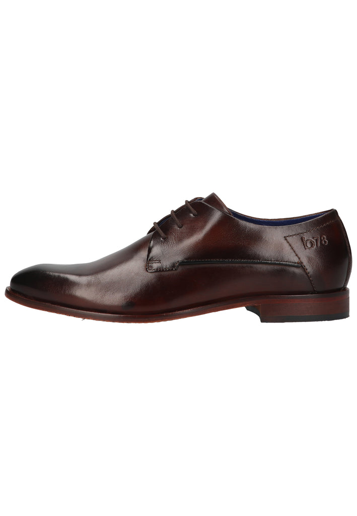 Bugatti Businessschuhe Glattleder Braun - surf4shoes
