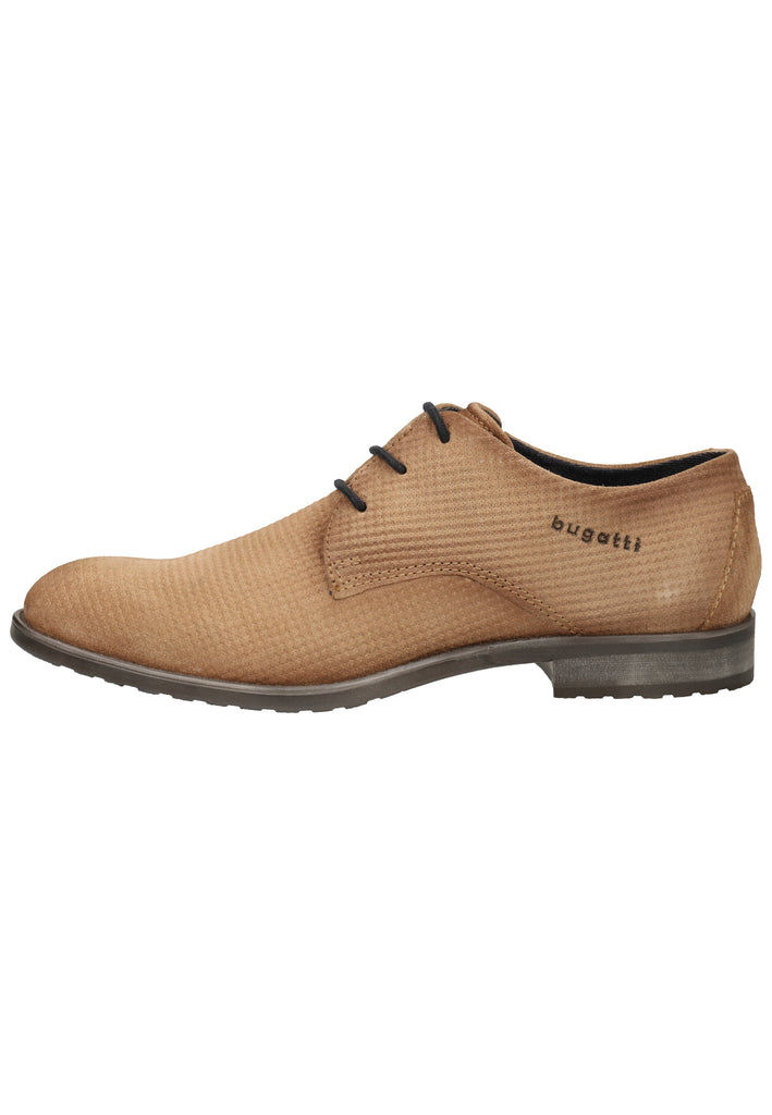 Bugatti Businessschuhe Veloursleder Sand - surf4shoes