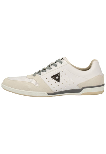 Bugatti Halbschuhe Lederimitat Weiß - surf4shoes