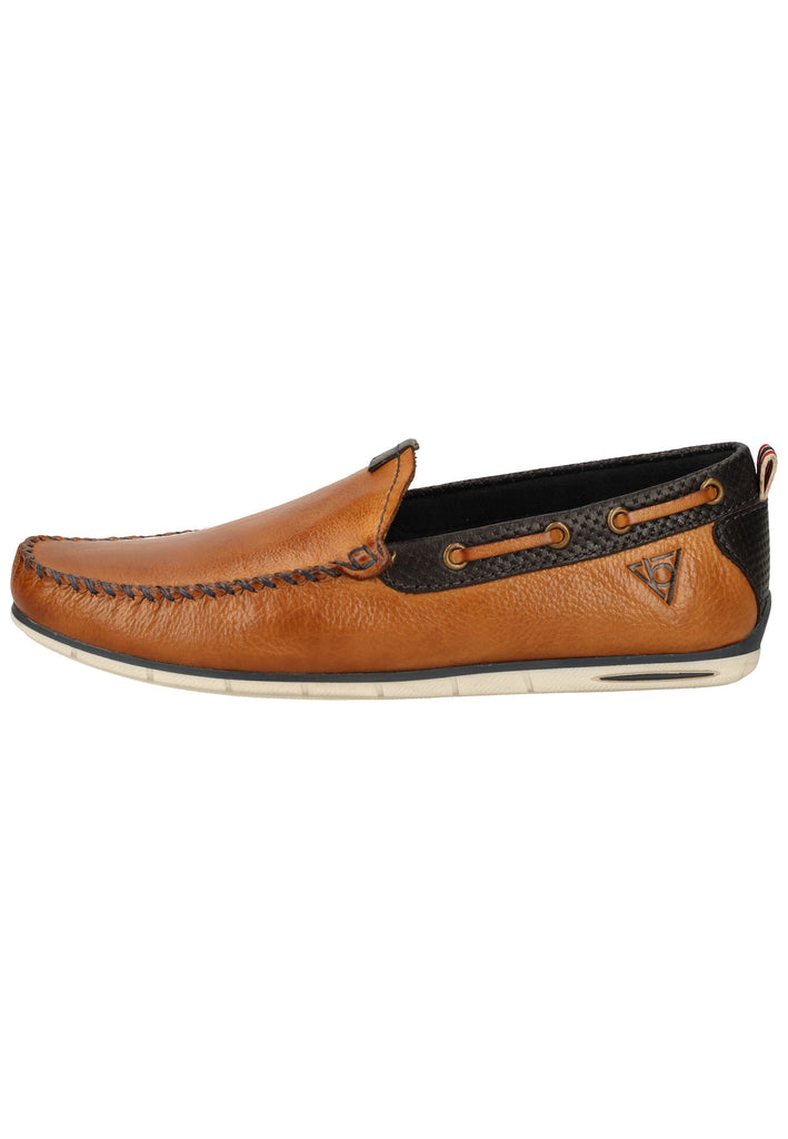 Bugatti Slipper Nappaleder Cognac - surf4shoes