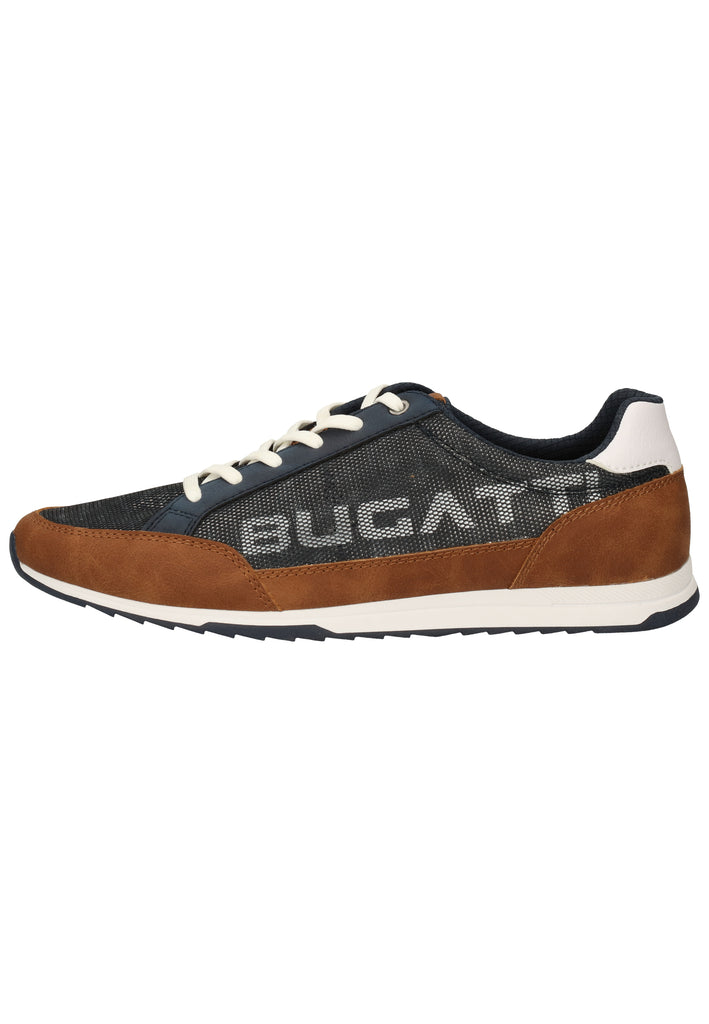 Bugatti Halbschuhe Lederimitat Dunkelblau - surf4shoes
