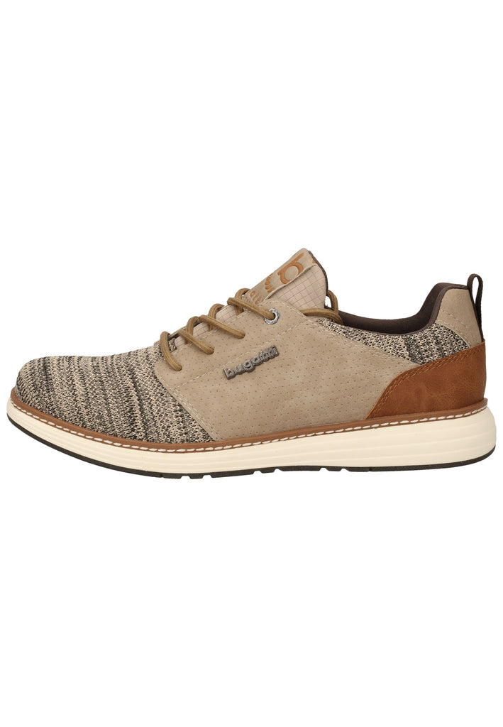 Bugatti Sneaker Textil Beige - surf4shoes