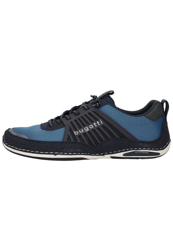 Bugatti Halbschuhe Lederimitat Dunkelblau - surf4shoes