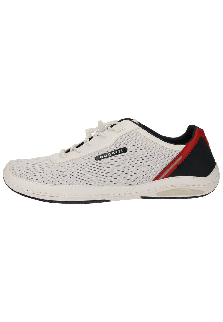 Bugatti Sneaker Textil Weiß - surf4shoes