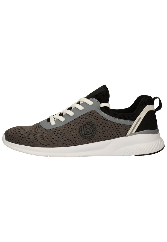 Bugatti Halbschuhe Textil Dunkelgrau - surf4shoes