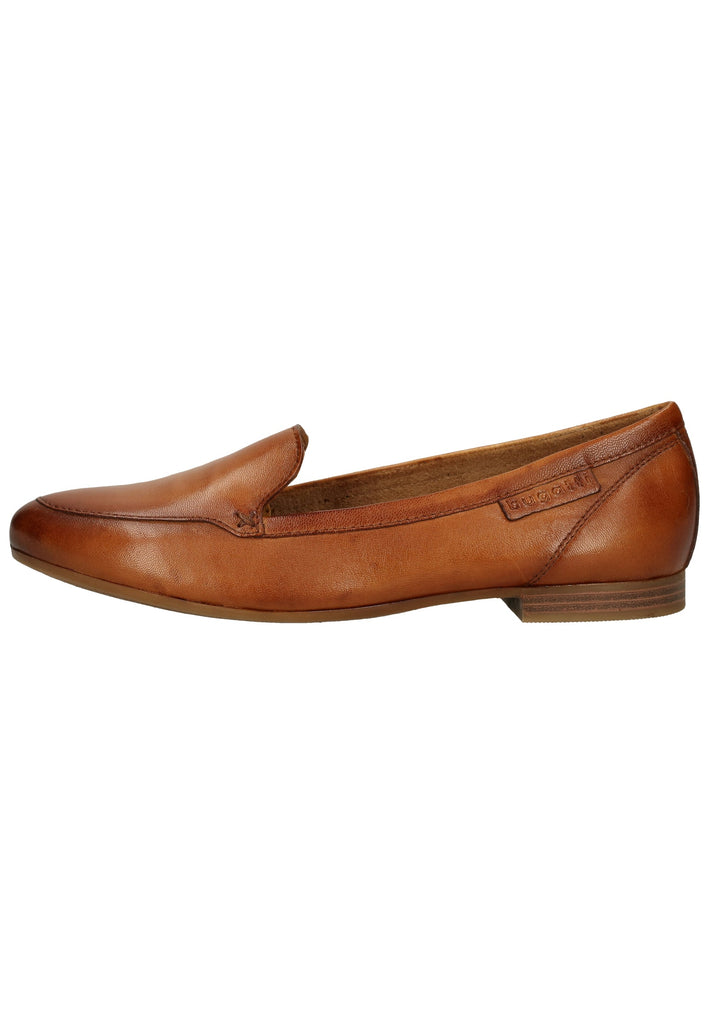 Bugatti Slipper Glattleder Cognac - surf4shoes