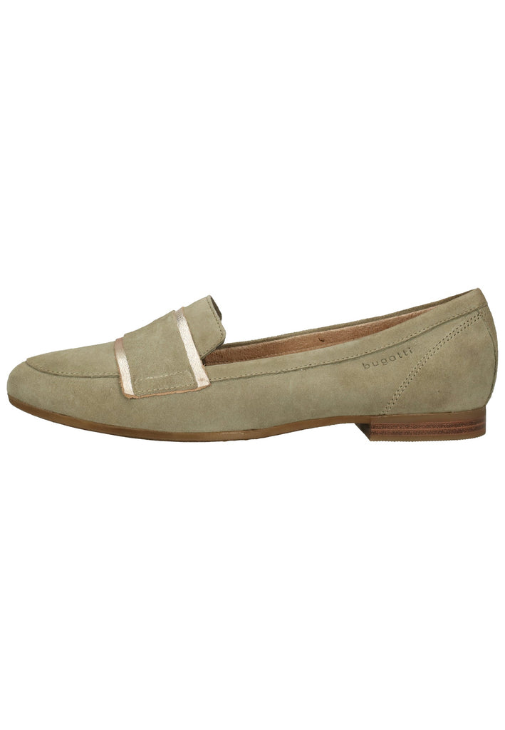 Bugatti Slipper Veloursleder Hellgrün - surf4shoes
