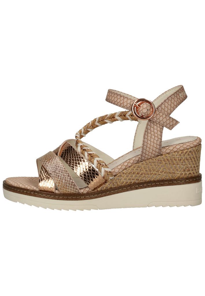 Bugatti Sandalen Lederimitat/Textil Rose - surf4shoes