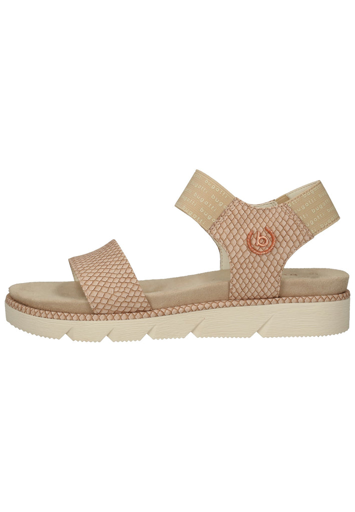 Bugatti Sandalen Lederimitat Rose - surf4shoes