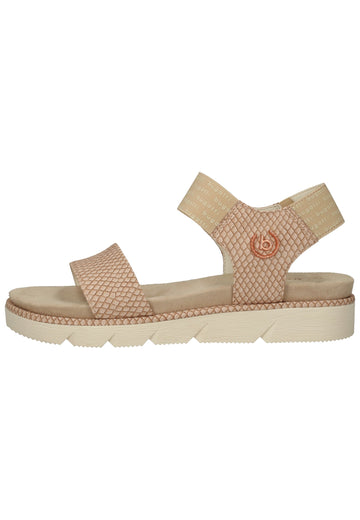 Bugatti Sandalen Lederimitat Rose - surf4shoes